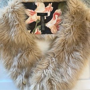 Ted Baker faux fur scarf